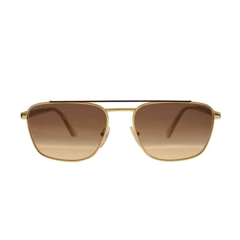 gold prada sunglasses.